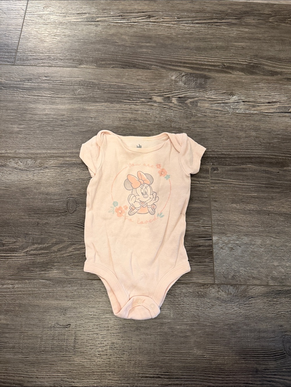 Disney Baby Graphic Bodysuit Pink Baby 0-3M